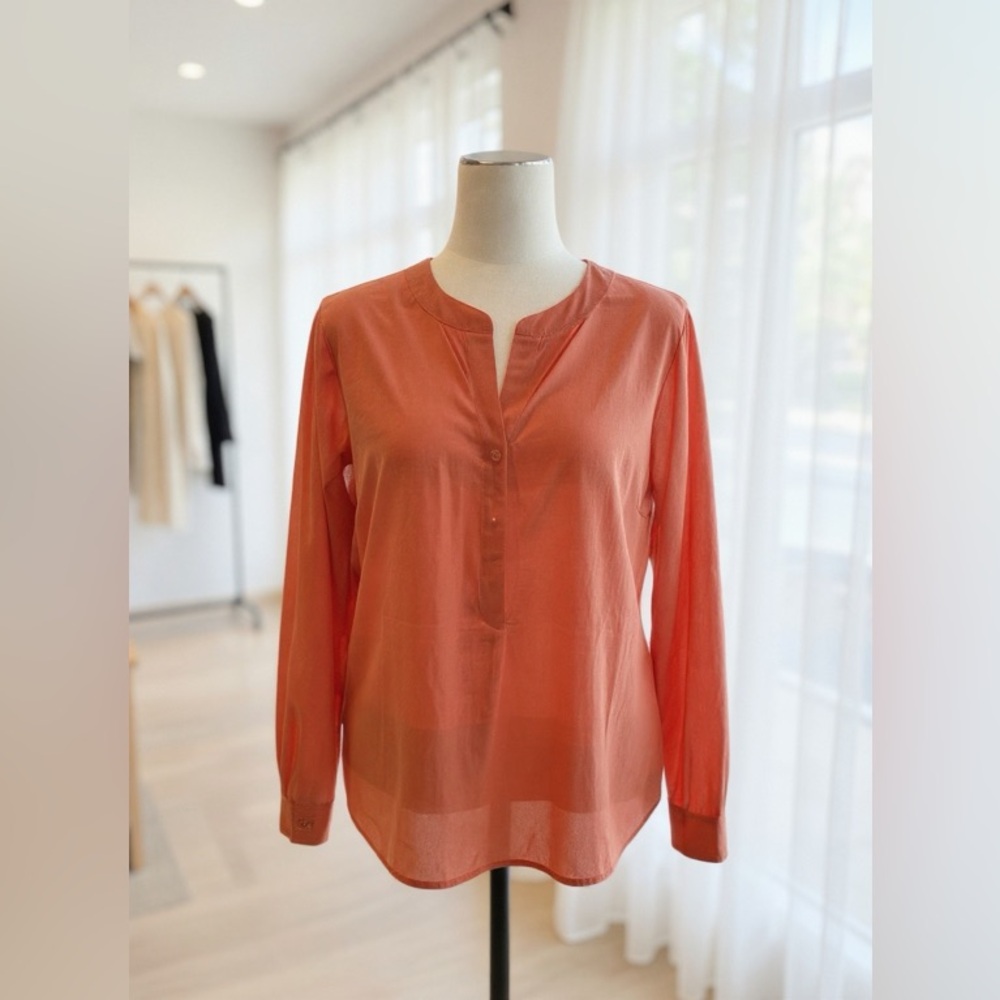 Van Heusen Women's Coral Pink Blouse